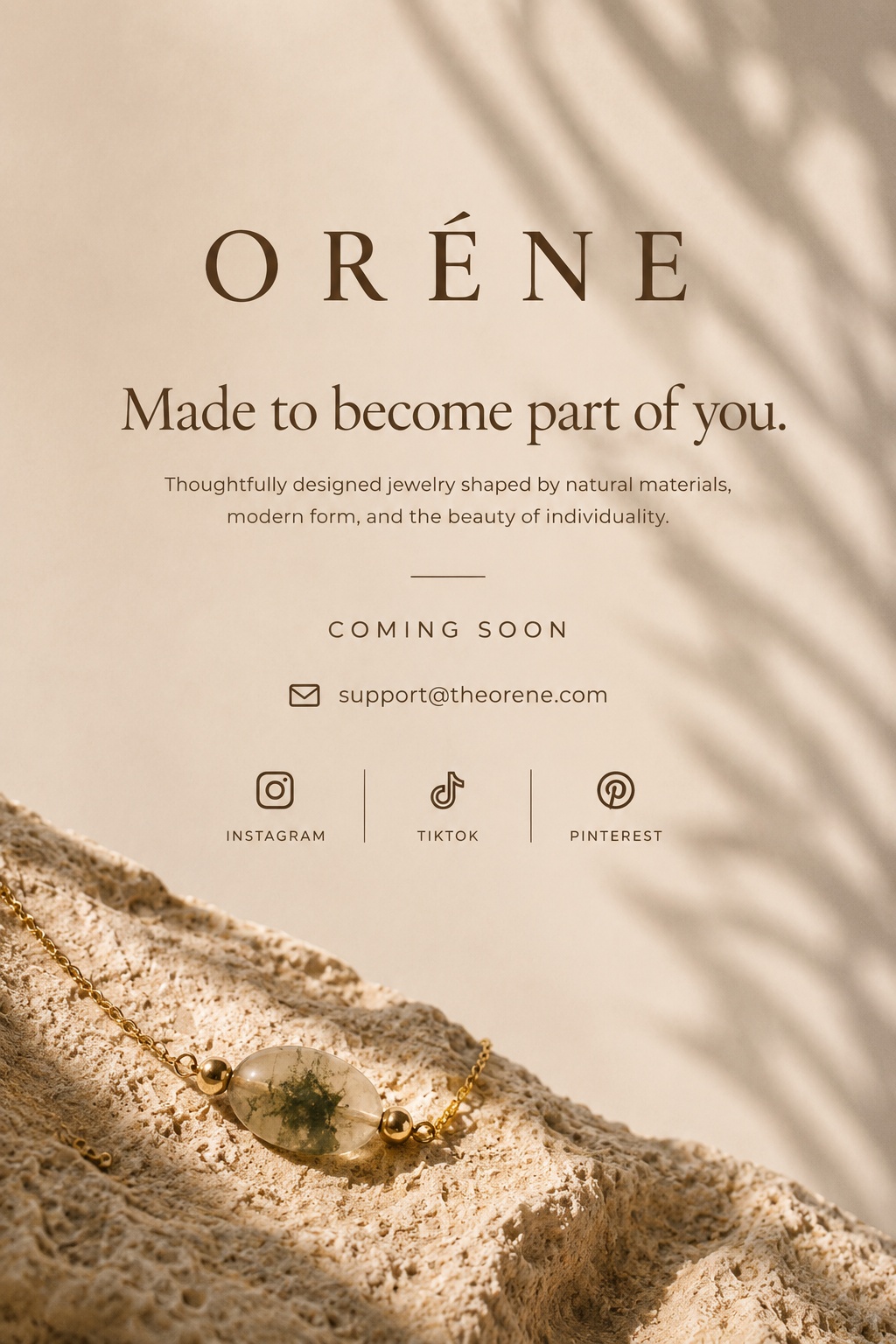 ORÉNE coming soon
